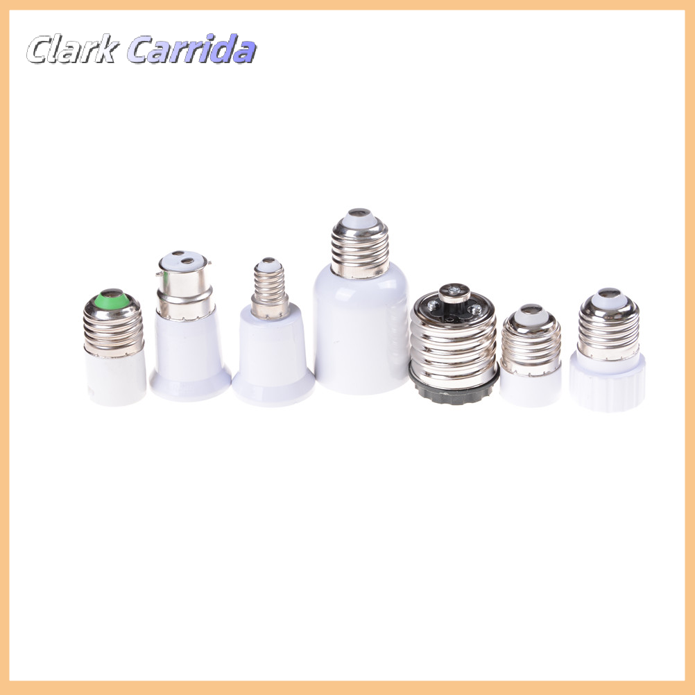 [Clark Carrida] GU10/E27/E14/E40/B22 Bulb Adapter Lamp Extender Socket Converter Shop Light Holder