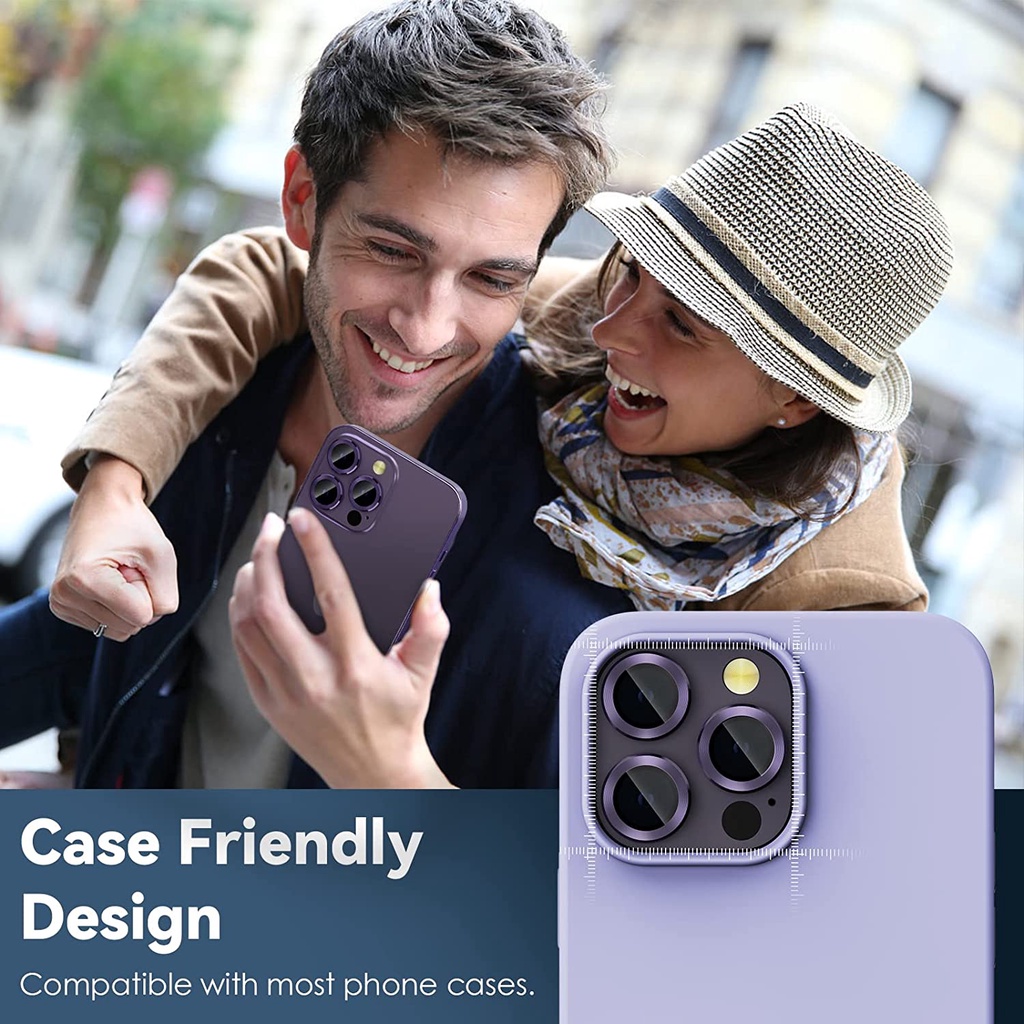 Camera Protector For iPhone 15 Plus 15plus 15+ iphone15 2023 Metal Ring Camera Lens Protections Tempered Glass Back Phone Lens Cover Film