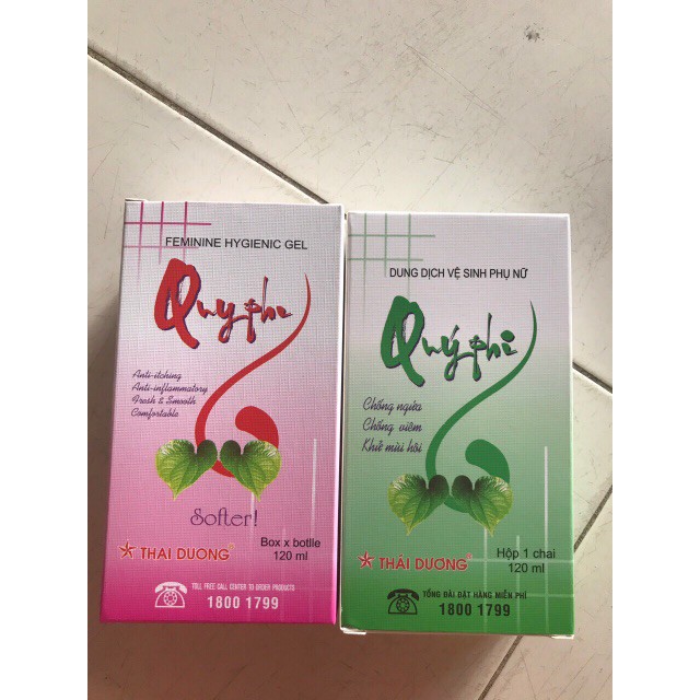 Vệ sinh phụ nữ Quý Phi 120ml