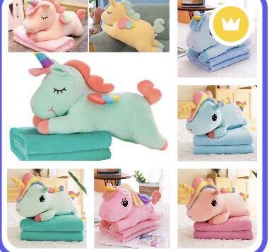 Bộ chăn gối Pony nhiều màu Ghome