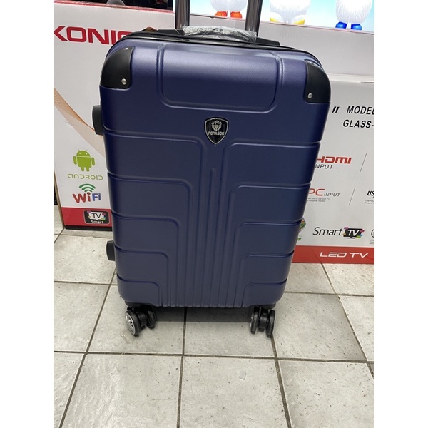 Travelling Luggage Medium Size Maleta For Travel 4 Wheels Luggage Rubberize Maleta AntiTheft