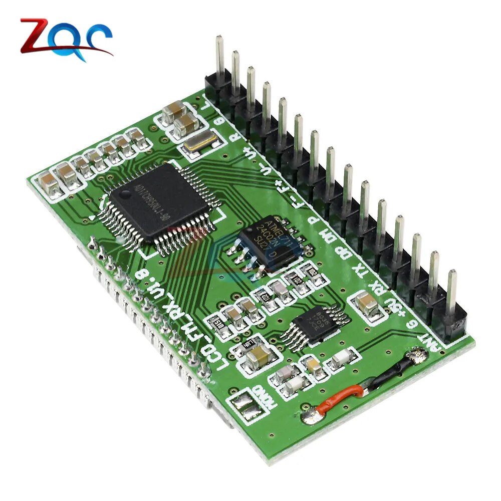 Pll Lcd 87-108mhz Digital Fm Radio Transmitter Receiver Module Wireless Microphone Stereo
