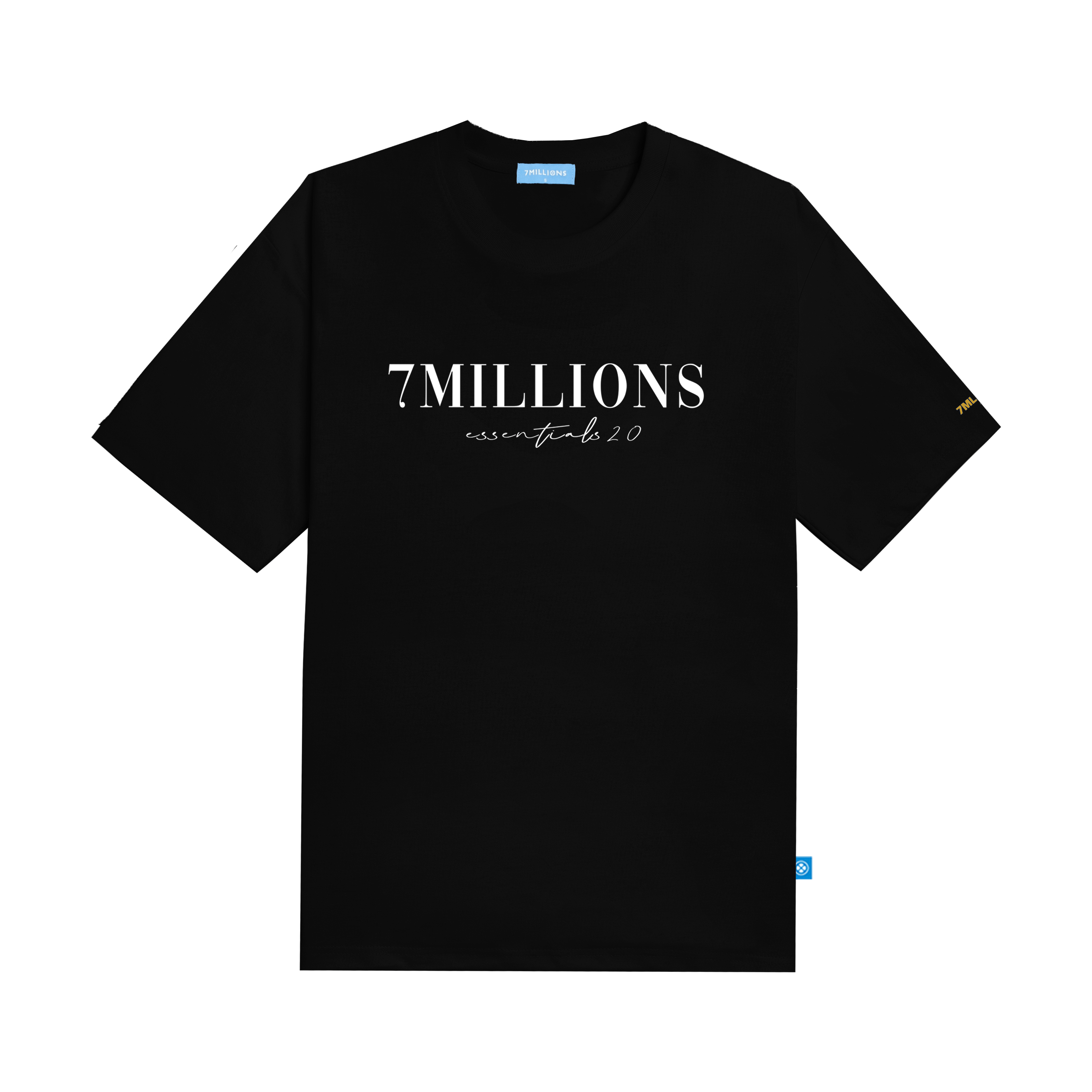 7MILLIONS Áo thu Basic 2.0 / Màu đen