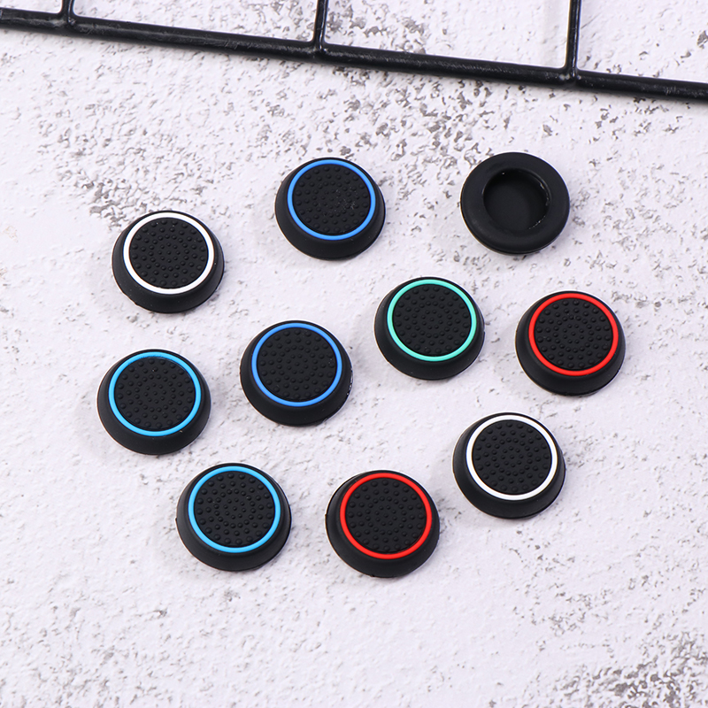 【Daily Deals】 2Pcs Analog Thumb Stick Grips Joystick Cover For PS3/PS4/PS5 Controller Replacement Parts For Thumb Accessories XUANTING