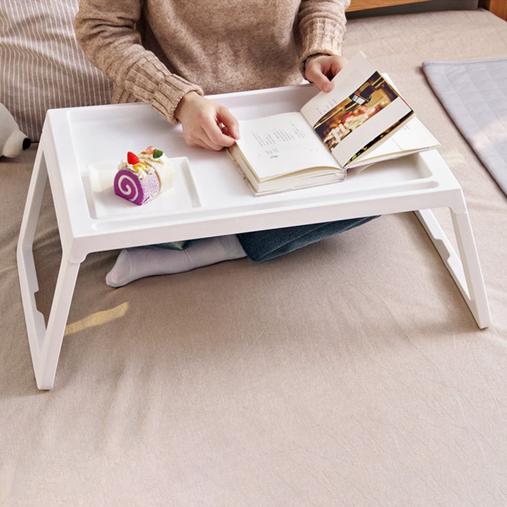 Vitang Trọng lượng nhẹ đa sử dụng ký túc xá bàn di động cho trong nhà, ngoài trời thuận tiện bàn cắm trại bàn nhỏ Bàn laptop khay giường xếp lại được