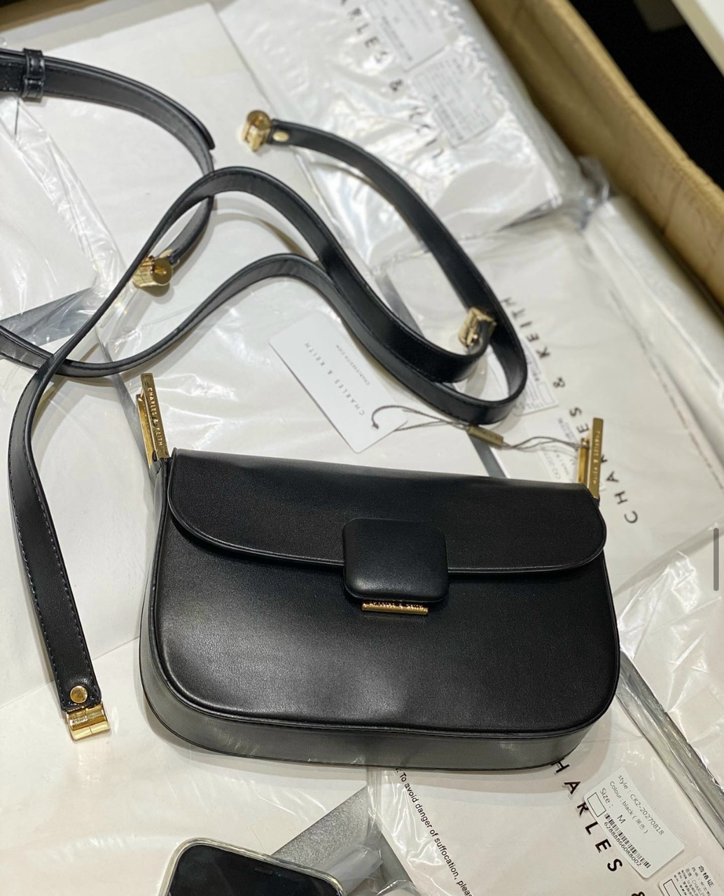 Túi đeo chéo  [2dây] size 23 model CK2-20270818
