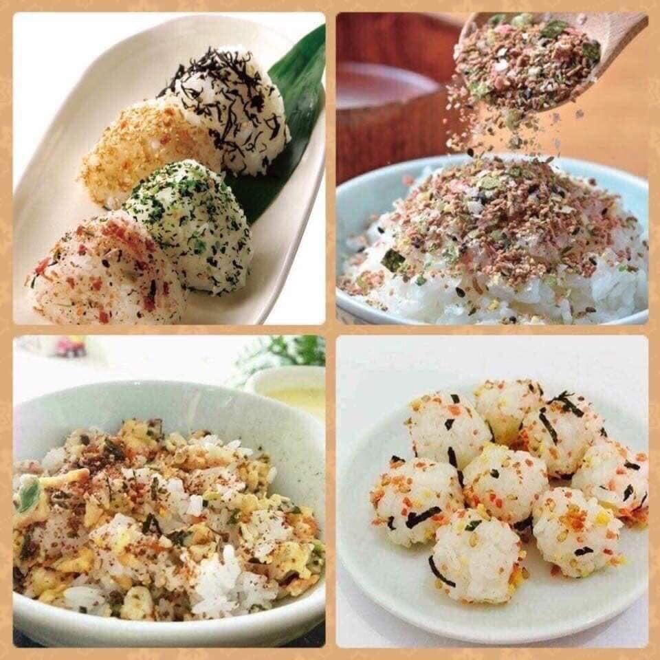 (TÁCH LẺ 1 GÓI) GIA VỊ RẮC CƠM TANAKA NHẬT