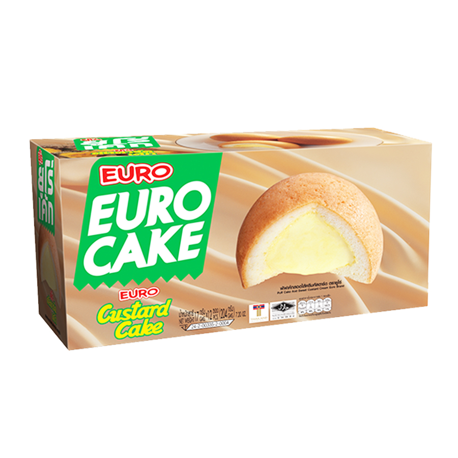 Thùng Bánh trứng EURO CAKE Thái lan