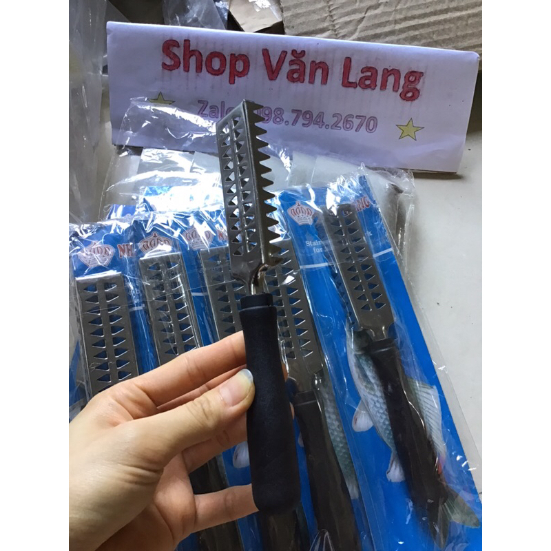 Cạo vảy cá inox nhanh chóng tiện lợi - dụng cụ đánh vảy cá