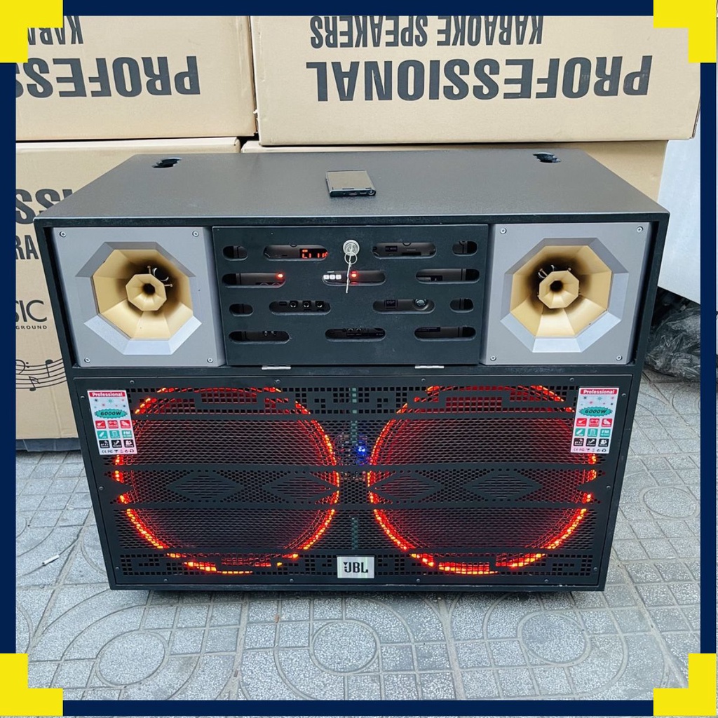 Loa kéo thành phẩm bass 50 đôi công suất lớn bass sâu trelb siêu sáng vvv