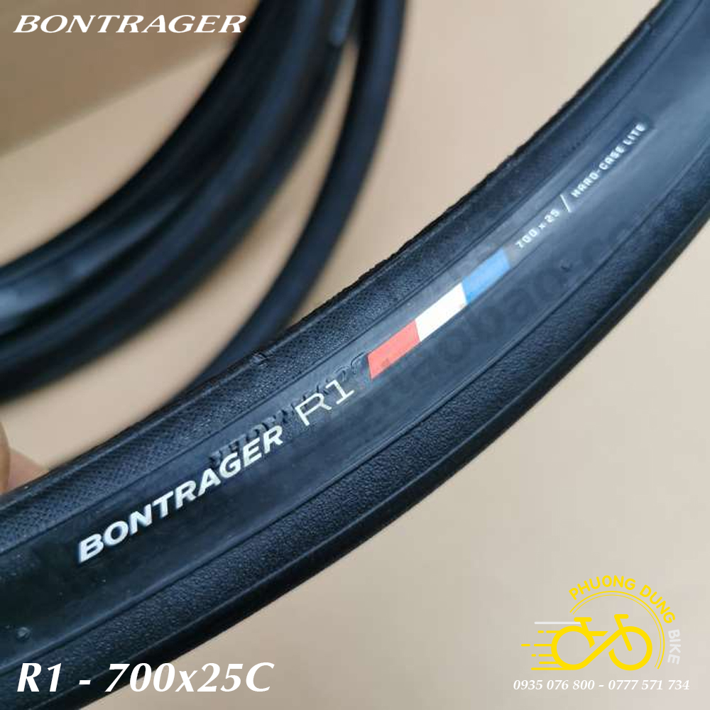 Lốp (Vỏ) trọc xe đạp BONTRAGER TREK R1 700x25C