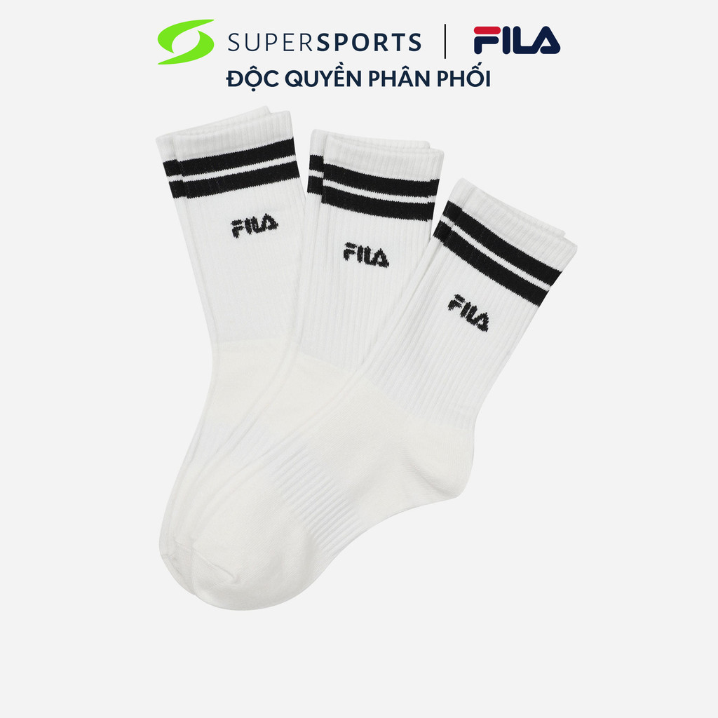 FILA Vớ thể thao unise.x FS3SCF5356X-OWH
