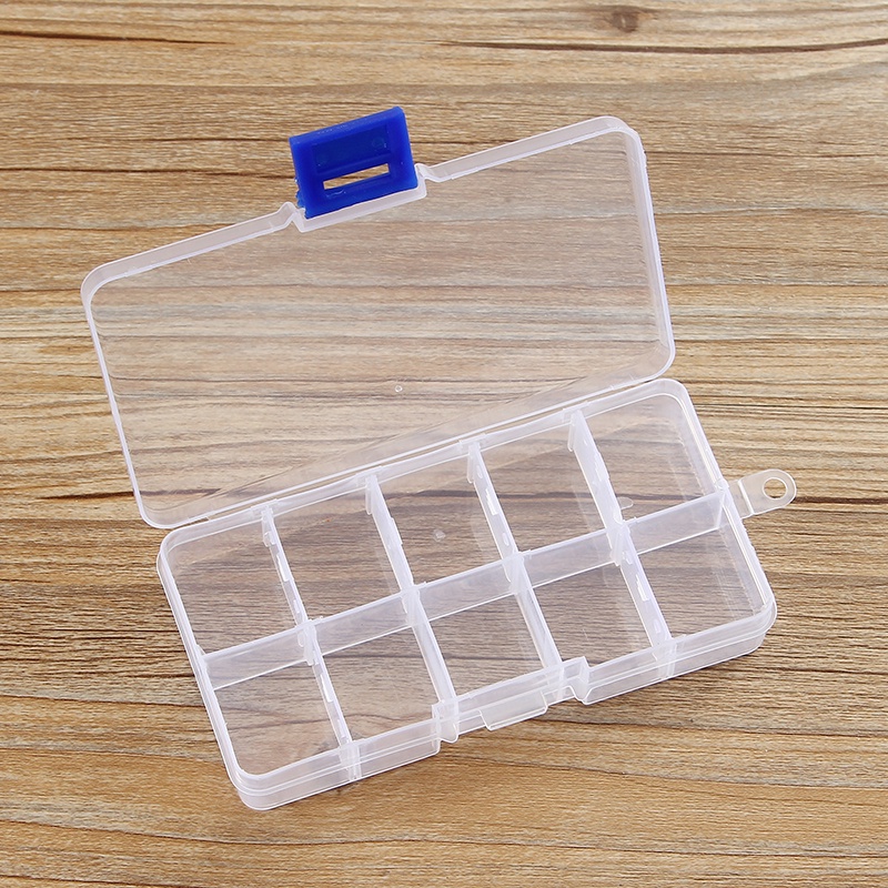 Convenient multi-compartment transparent jewelry box
