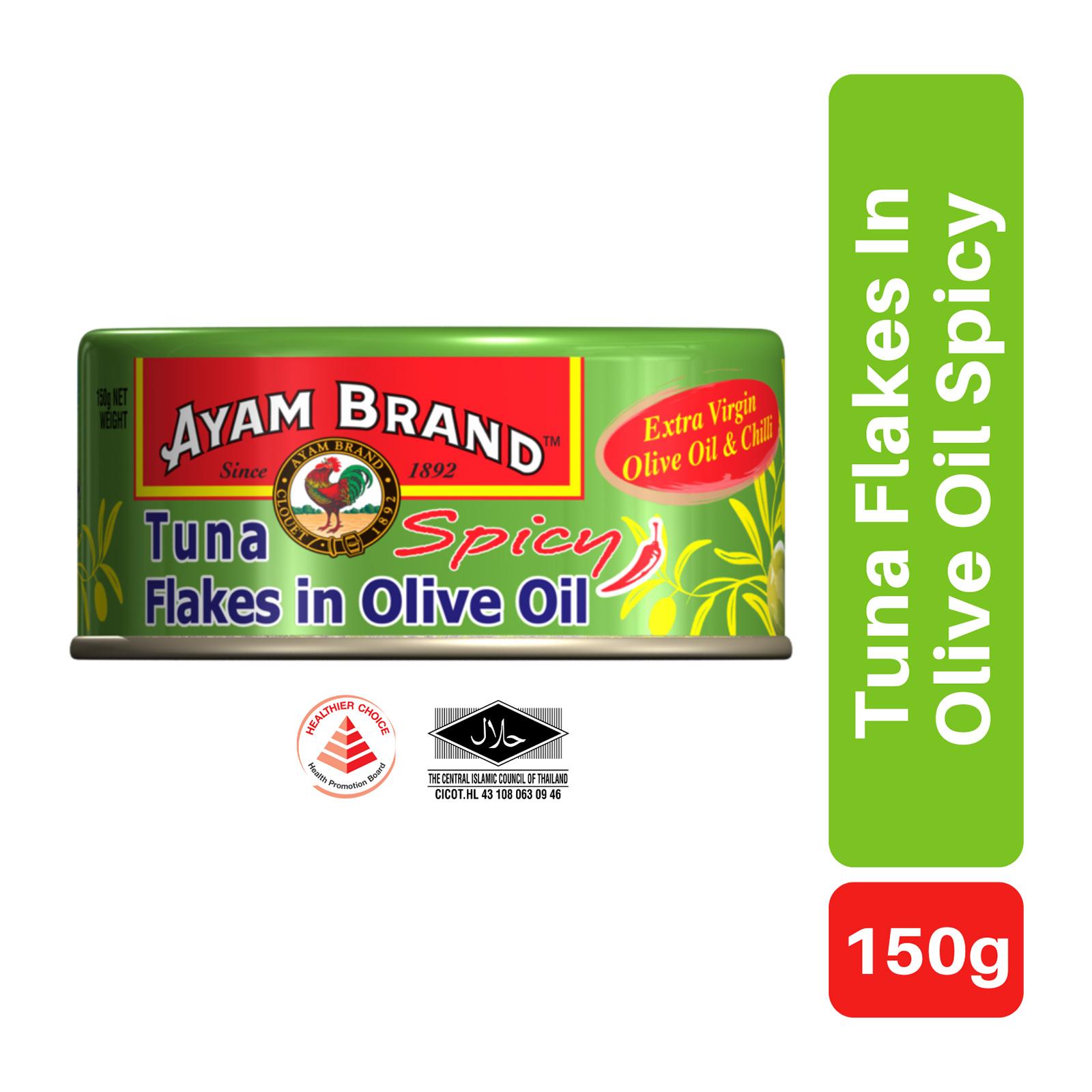 Ayam Brand Tuna Flakes In Olive Oil Spicy Lazada Singapore
