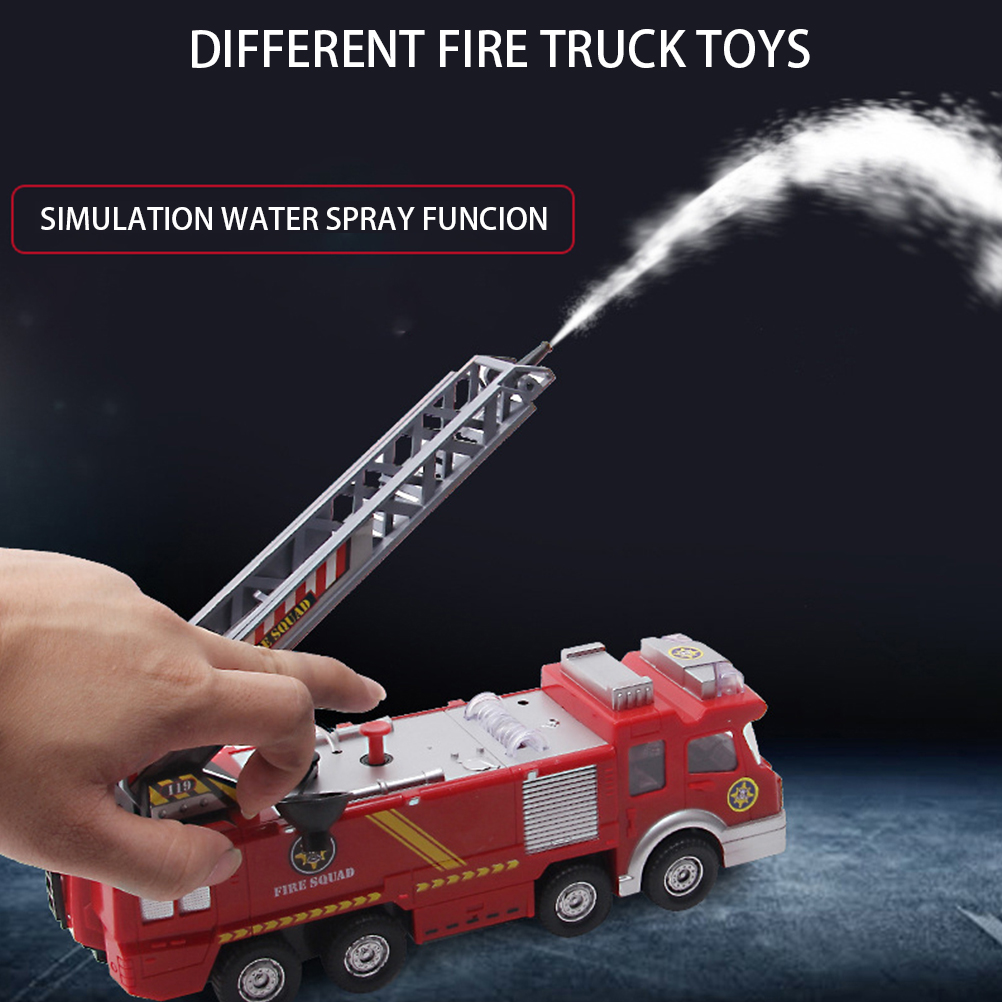 fire truck toy that shoots water