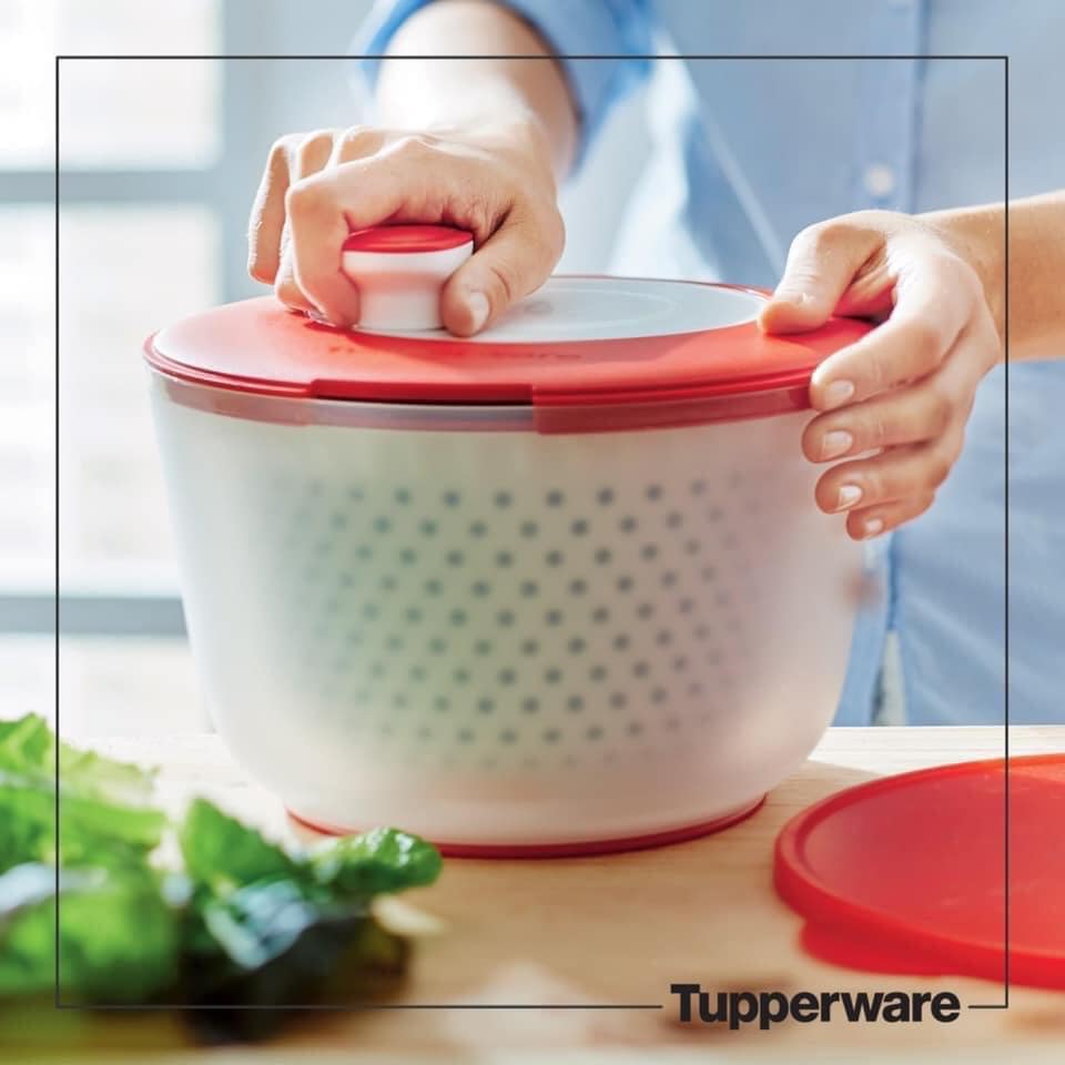 Dụng cụ quay rau Tupperware Spinning Chef