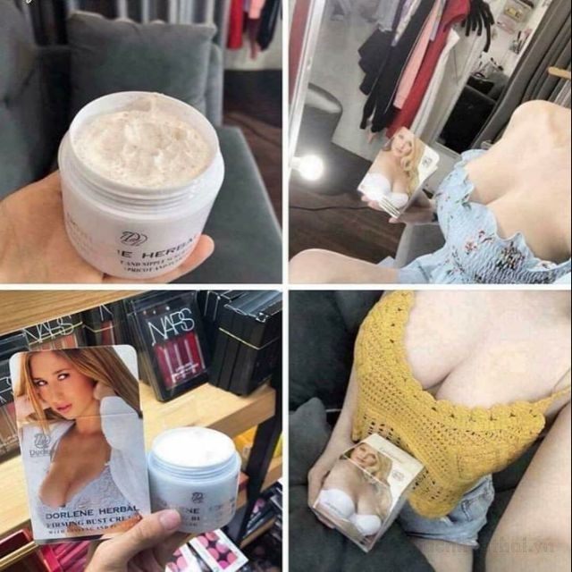 Kem massage nở vòng 𝟙 Dorlene Herbal Thái Lan