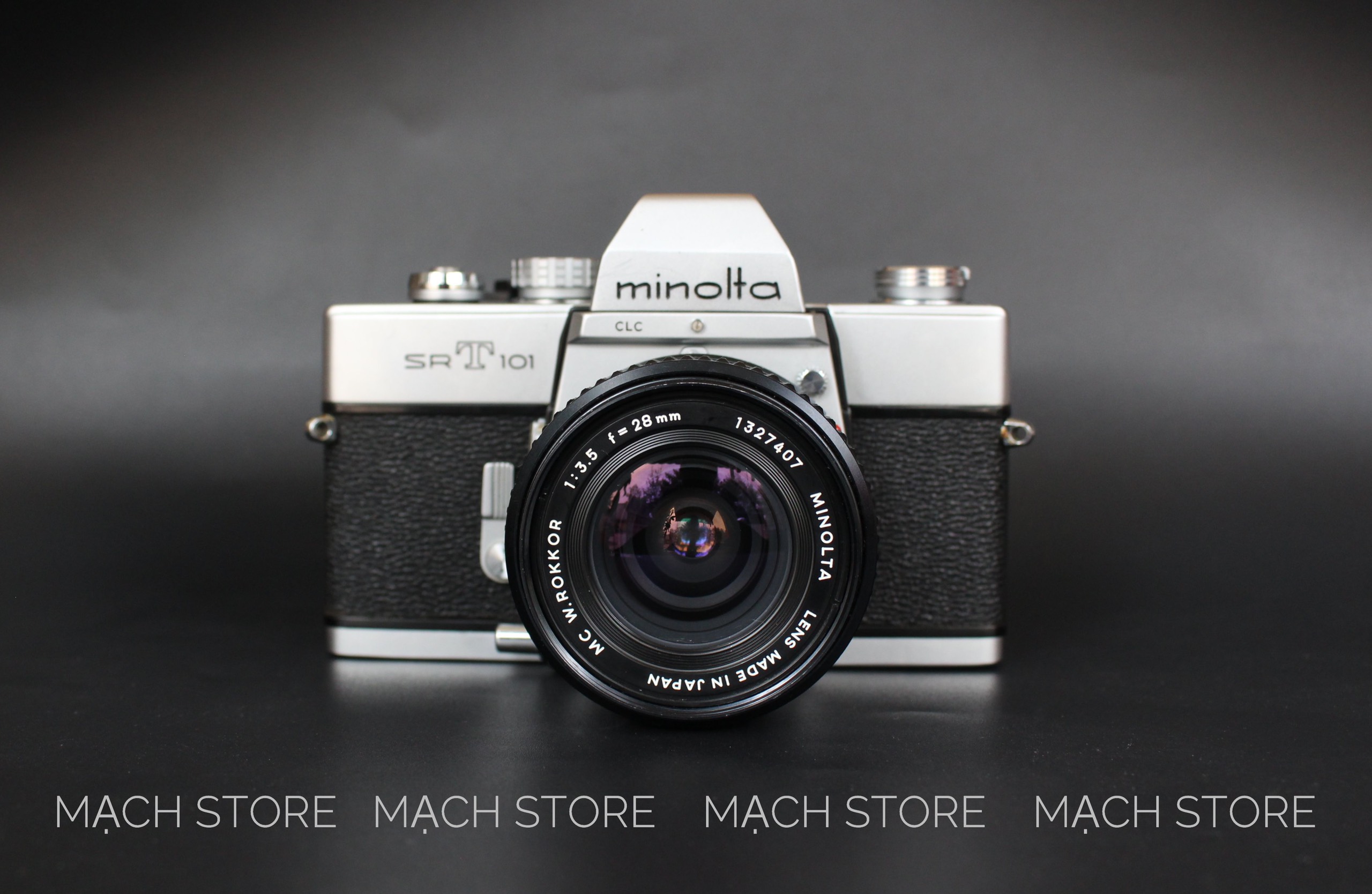 MINOLTA SRT101+ LENS MINOLTA 28MM F/3.5