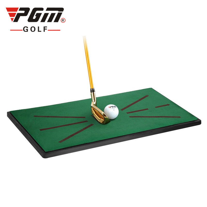 Thảm tập swing golf định hình đường bóng - pgm velvet golf hitting mat - djd025