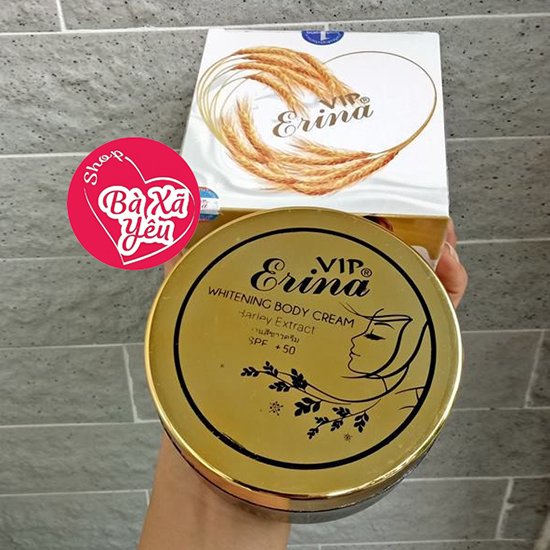 Kem body erina lúa mạch 250g
