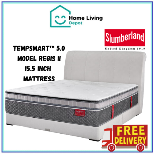 (Free Delivery) Slumberland TempSmart™ 5.0 Regis II Mattress /Queen