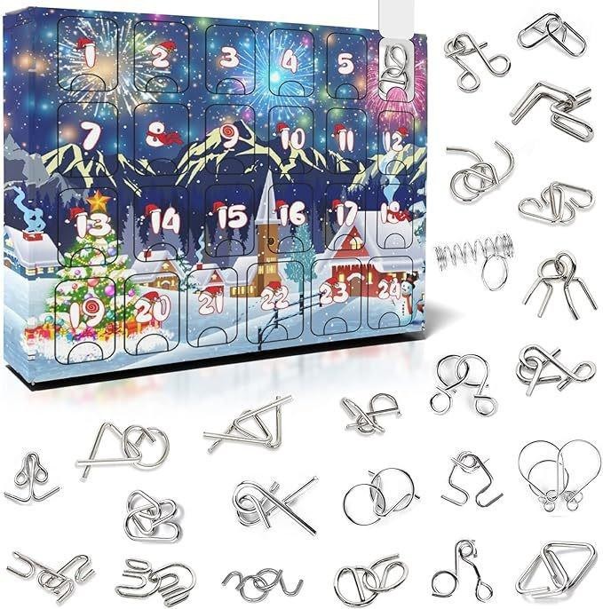 Kittool 🧡Pok é mon Christmas Advent Calendar Box with 24 Christmas blind boxes, interactive gifts with festive atmosphere, and props for active party atmosphere