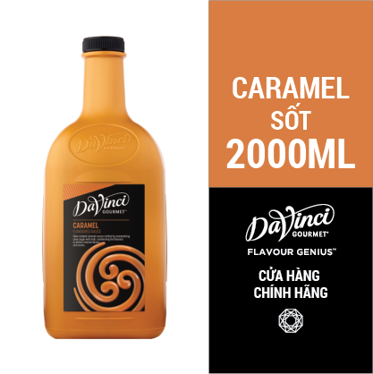 Sốt Caramel / Caramel Sauce - DaVinci Gourmet (2L)