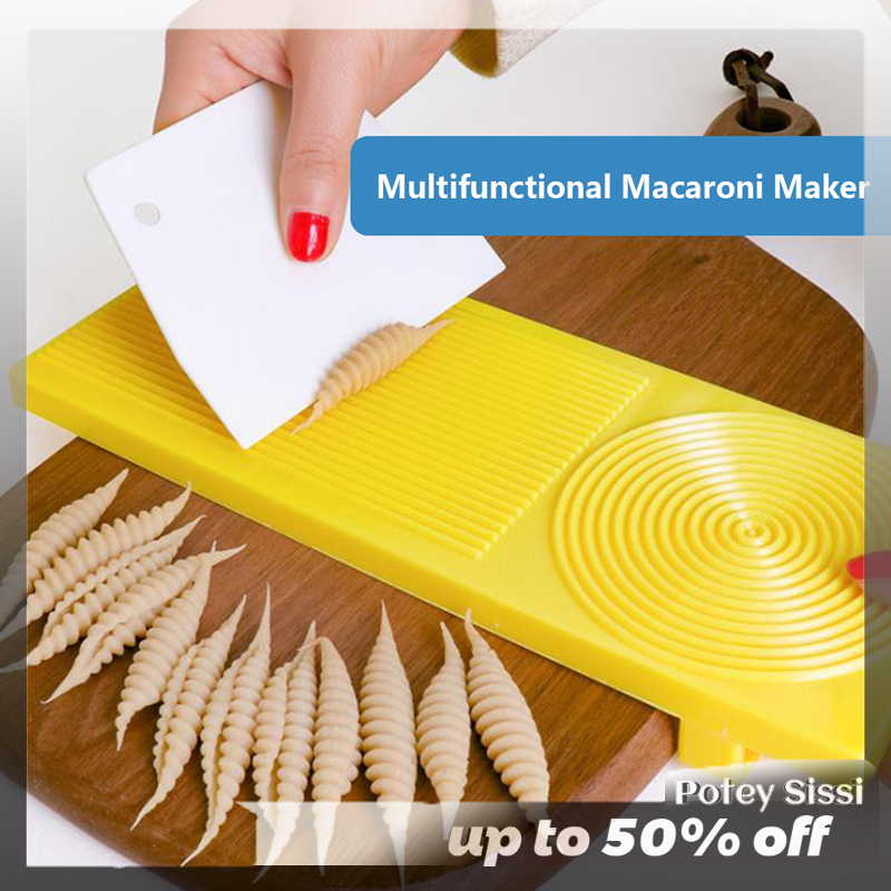 Potey Multifunctional Spaghetti Macaroni Maker Pasta Maker Noodle Machine DIY Macaroni