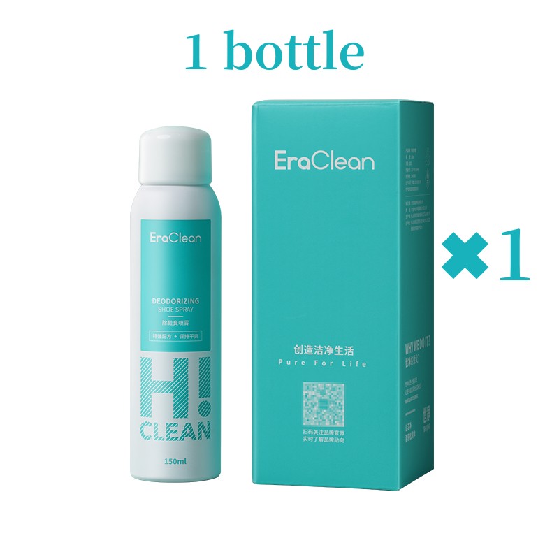 EraClean Refresher Spray Shoe Deodorant Fresh Shoe Freshener Shoe Odor