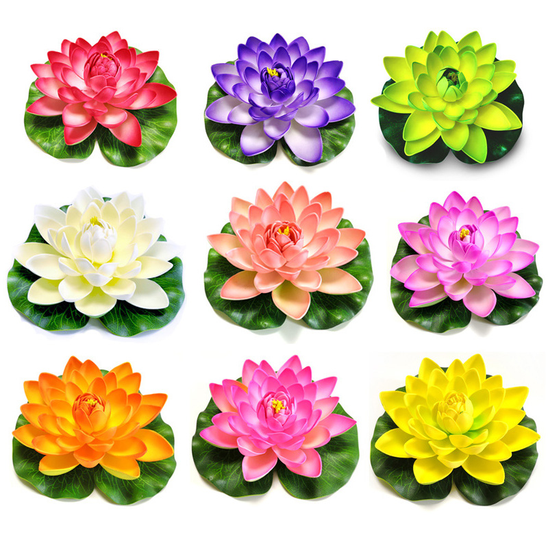 %E3%80%90iLoveyouso%20Store%E3%80%9110/18cm%20Artificial%20Lotus%20Water%20Lily%20Flower%20Pond%20Tank%20Plant%20Ornament%20Home%20Wedding%20Garden%20Pond%20Decoration%20Fake%20-%20Image%204