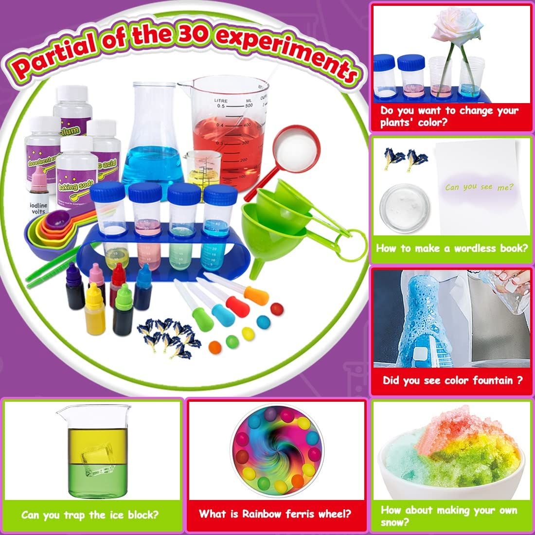 Unglinga Kids Science Lab Kit Chemistry Experiment Educational Science