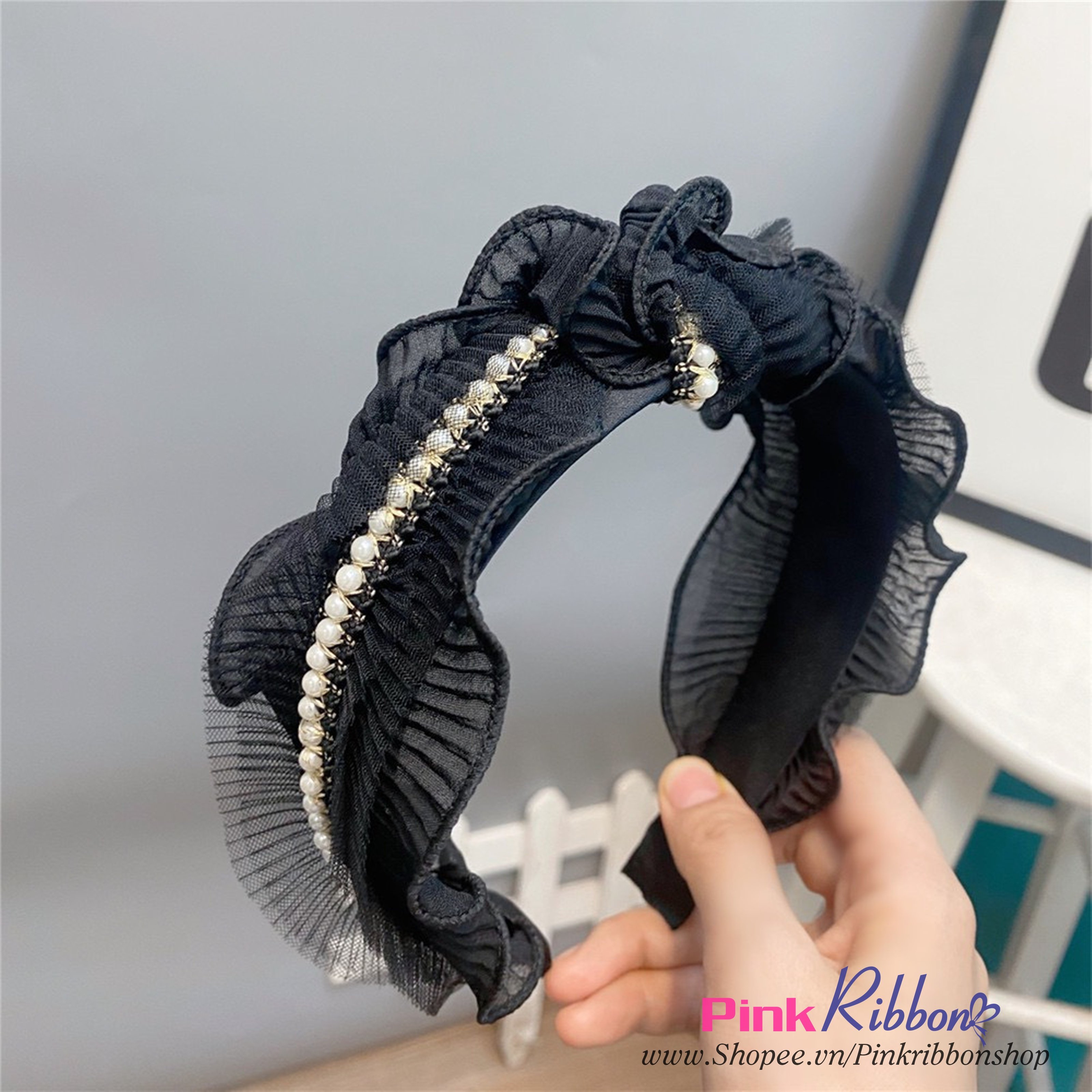 Voan xếp ly 2 lớp 5cm (13.000/mét)