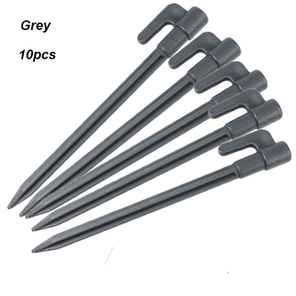 Rbry 5/10pcs 5 màu dụng cụ nhựa 14,5cm phụ kiện chốt lều cọc lều đinh cắm trại