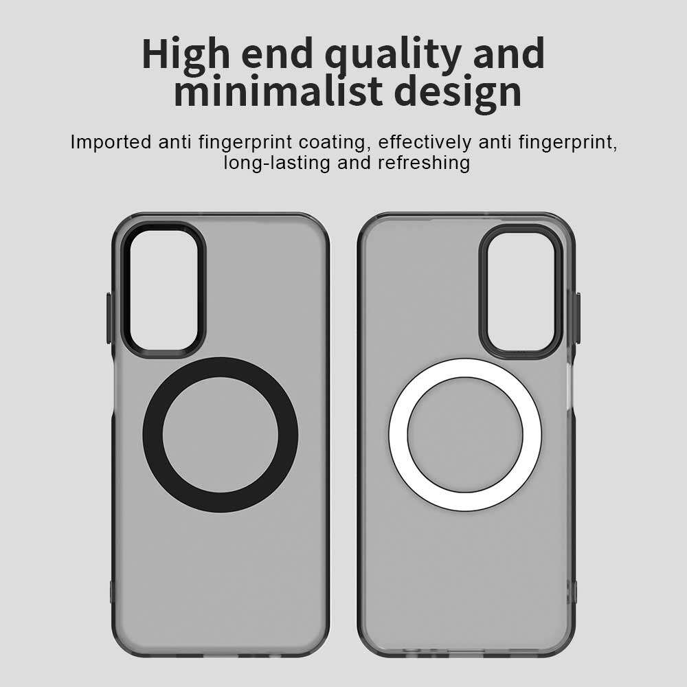 lthmy for Samsung Galaxy A36 5G A56 5G casing magnetic translucent matte back cover shockproof anti-fingerprint case. 