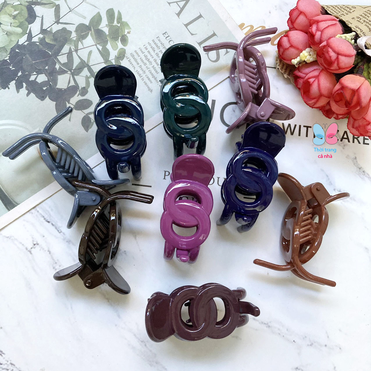 Gấp tóc 3 răng số 8