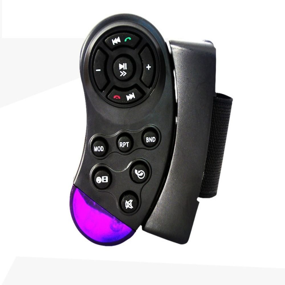 TIDINGS Không dây Điều khiển từ xa vô lăng 11 phím Công tắc vô lăng Bộ điều khiển phổ quát Đa chức năng Nút Bluetooth rảnh tay Nút điều khiển từ xa Ô tô