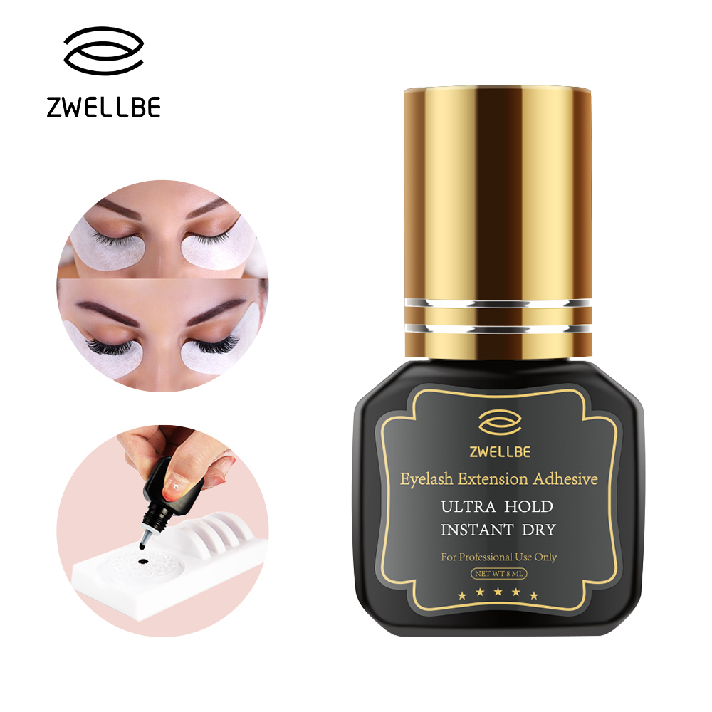 Tanggeri%20Fashion%20zwellbe%208/10ml%20Eyelash%20Extension%20Glue%201-2%20Seconds%20Fast%20Drying%20Black%20Eyelashes%20Glue%20Pro%20Lash%20Glue%20Black%20Adhesive%20-%20Image%202