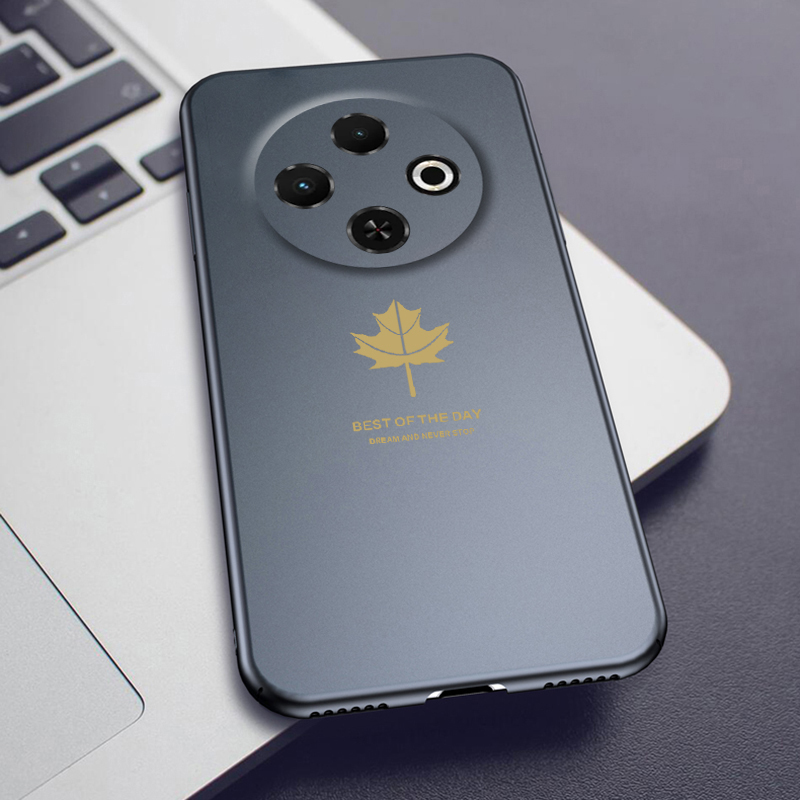 For Tecno Spark 30C Case Soft Silicone Maple Leaf Shape for Tecno Spark 30C Back Cover. 