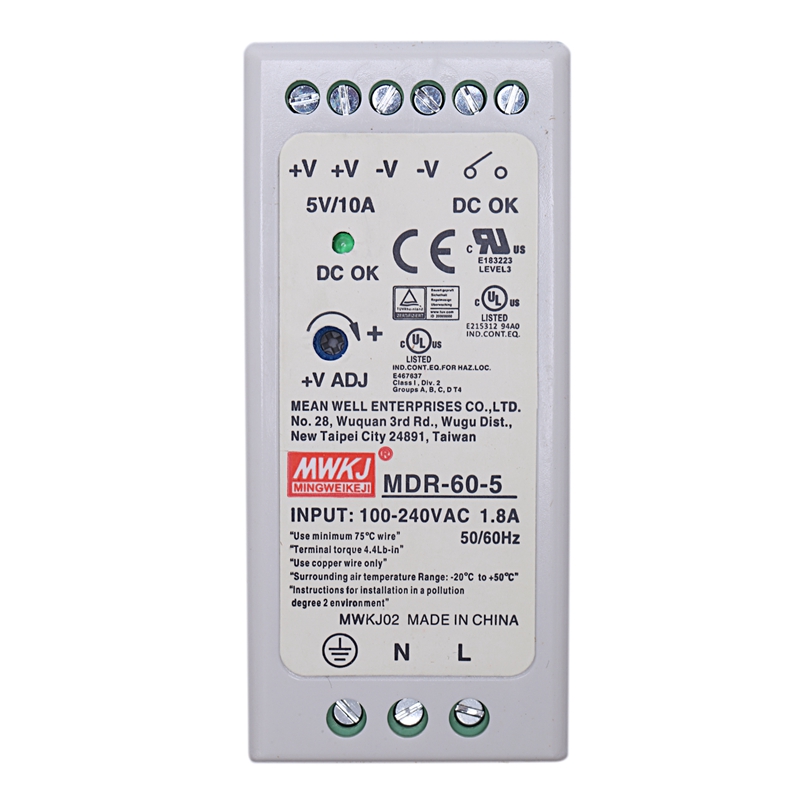 Din Rail power supply ac-dc driver voltage regulator power suply 110V 220V