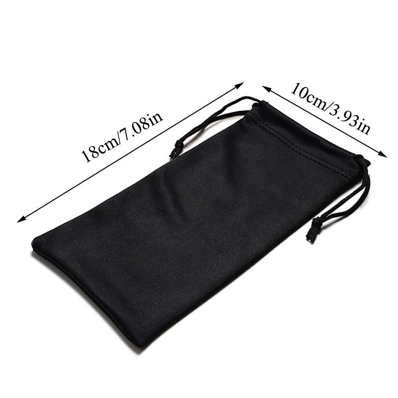 1PC mềm kính chống thấm nước Túi Dây Rút Kính râm chống bụi trường hợp Pocket Kính Túi Vải phụ kiện kính mắt
