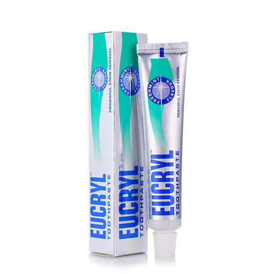 Kem Đánh Răng Và Bột Làm Trắng Răng Eucryl Toothpowder
