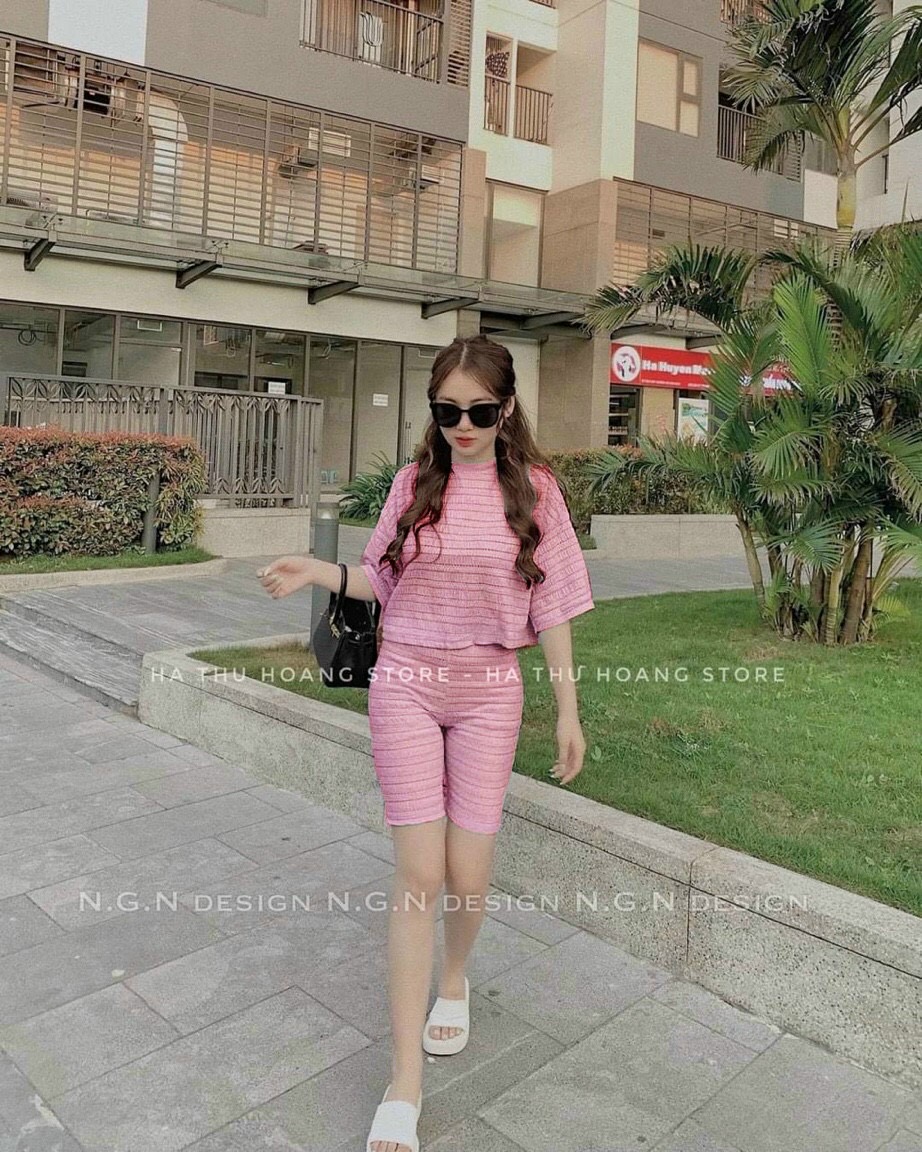 Sét bộ  ngố dạo phố siêu xinh-TH