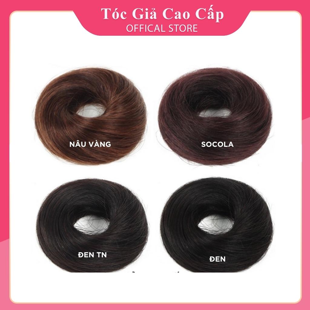 Tóc giả búi nữ đẹp😍FREESHIP😍 búi cột thẳng tóc giả, giá 1 cái