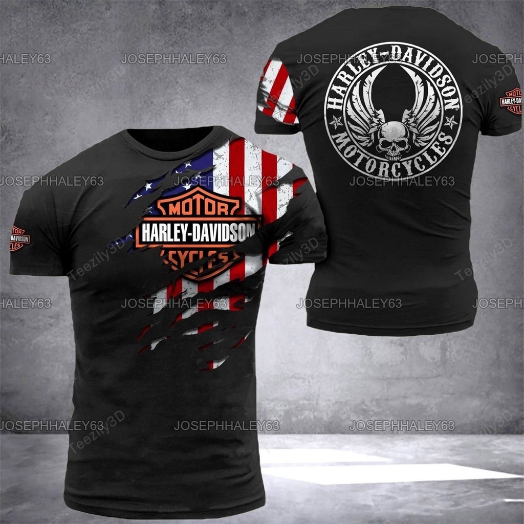 2023-summer harley-davidson motorcycles tee shirt, harley moto t- shirt, dirt bike, motobike for men zcb262008b06