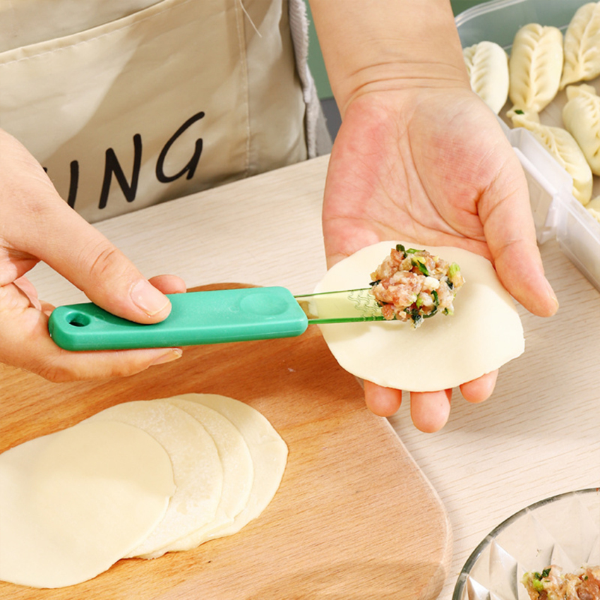 Bánh Bao làm công cụ làm đầy muỗng dụng cụ nhà bếp bánh bao muỗng thực phẩm nhồi xẻng chọn thìa