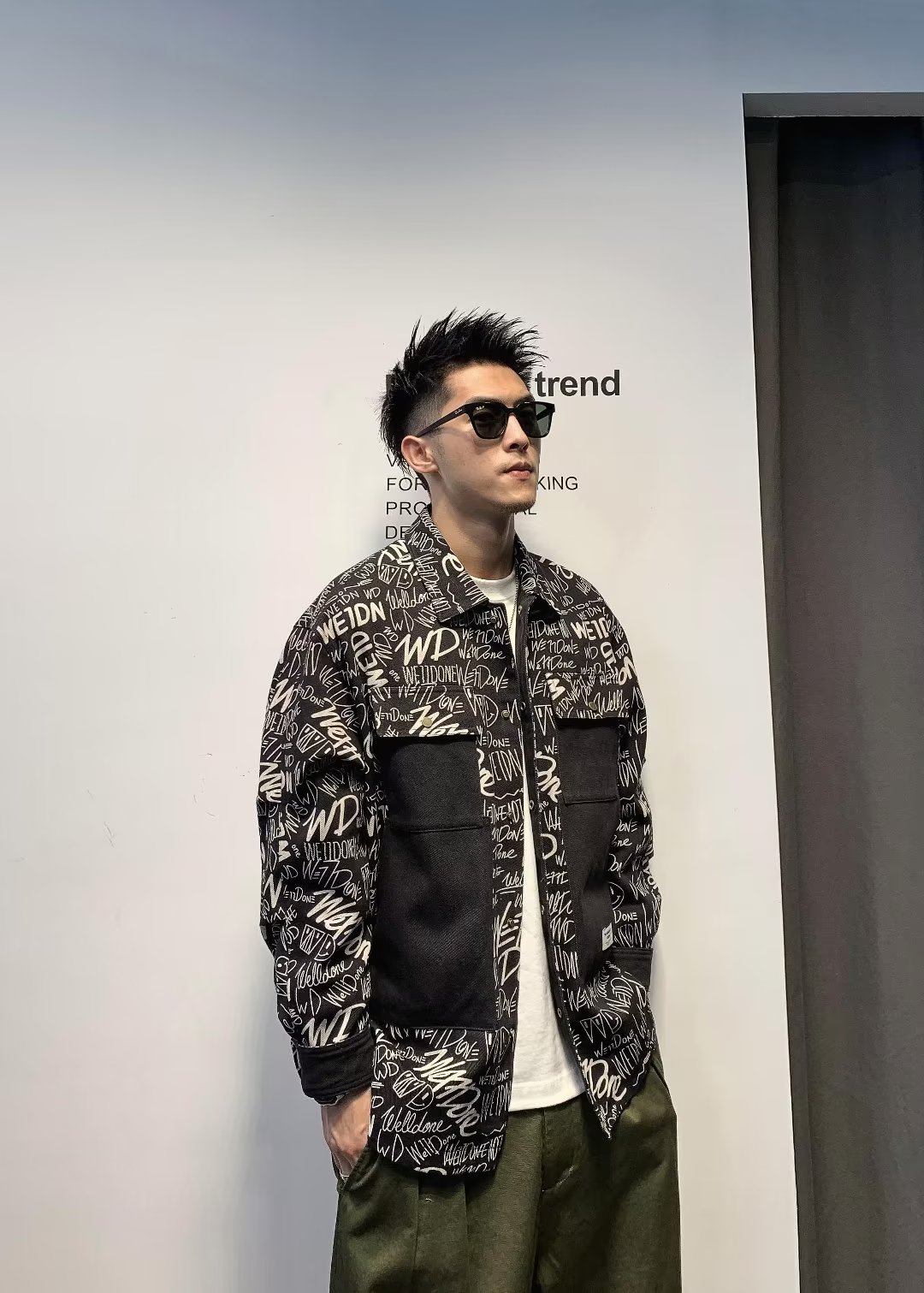 Harajuku style Korean style style loose jacket