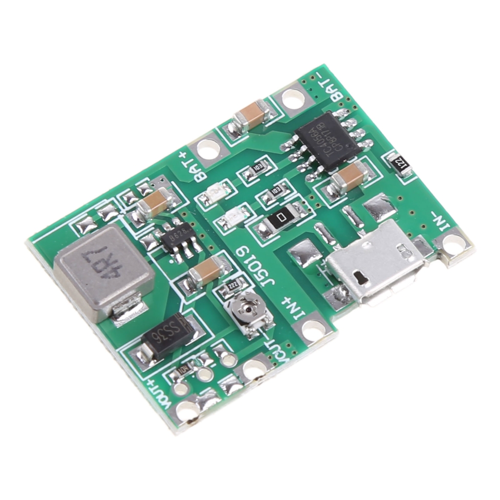 18650 Lithium Battery Charger Boost Module 3.7V Step Up 9V 5V 2A Adjustable Charging Discharge Integrated Circuit Board
