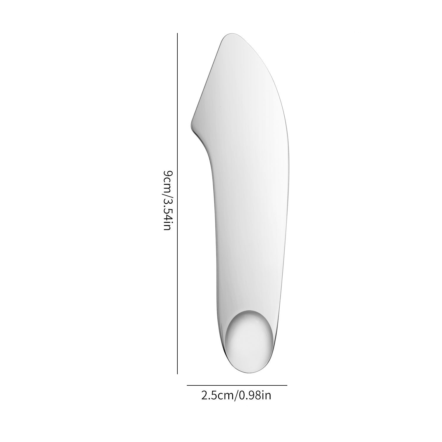 Stainless Steel Foundation Spatula Toning Stick Mask and Eye Cream Shovel Spoons Professional Base Scraping Palette Makeup Tool