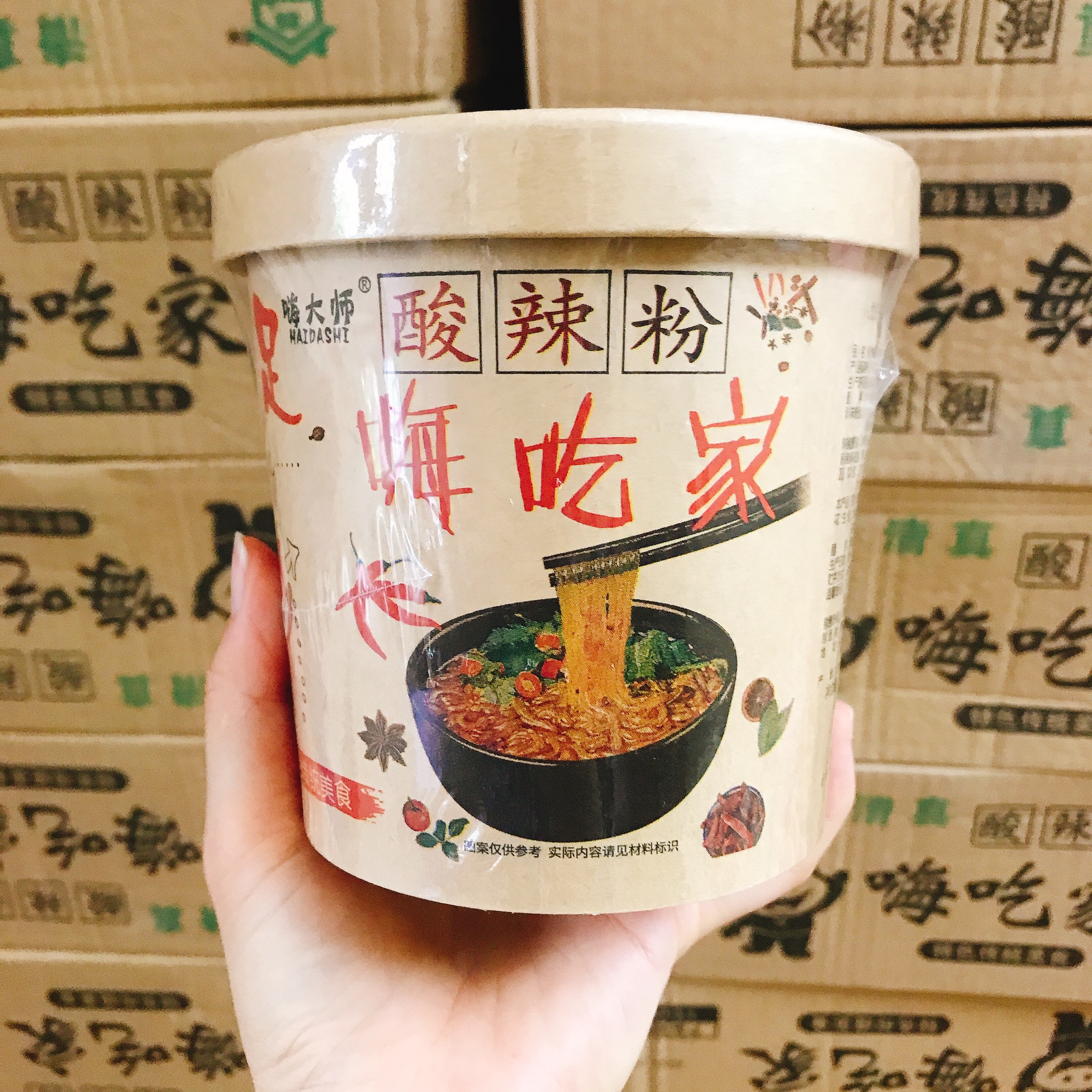 Thùng 6 cốc miến Trùng Khánh Hảo Hạng