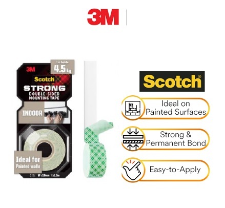 M Scotch Indoor Double Sided Mounting Tape S Mmx M Lazada